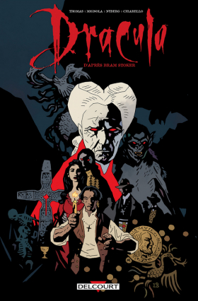 couverture comics Dracula d'après Bram Stoker