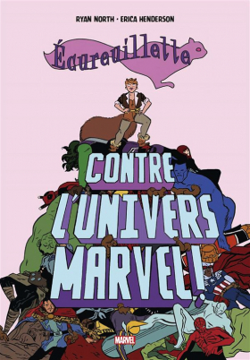 couverture comic Écureuillette contre l'univers Marvel