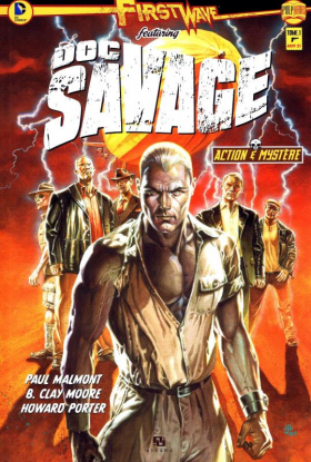 couverture comics First Wave – featuring Doc Savage, T1