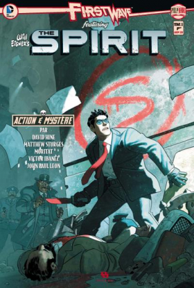 couverture comic First Wave – featuring The Spirit, T3