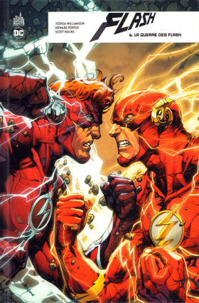 couverture comics La guerre des Flash