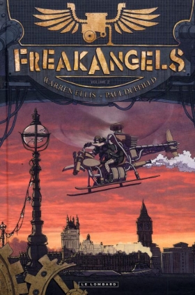 couverture comic Freak Angels T2