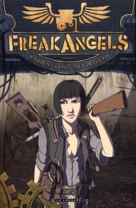 couverture comic Freak Angels T3