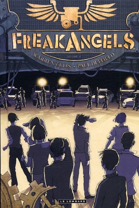 couverture comic Freak Angels T4