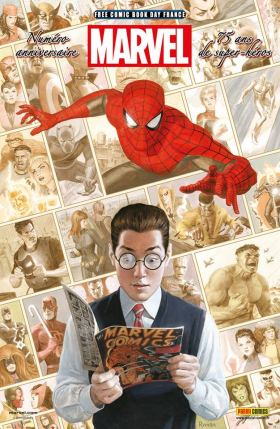 couverture comic Numéro anniversaire : 75 ans de super-héros