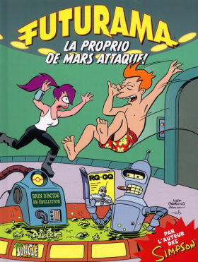 couverture comic Le proprio de Mars attaque