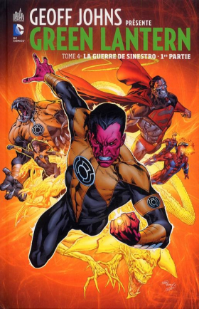 couverture comics La guerre de Sinestro - 1ère partie