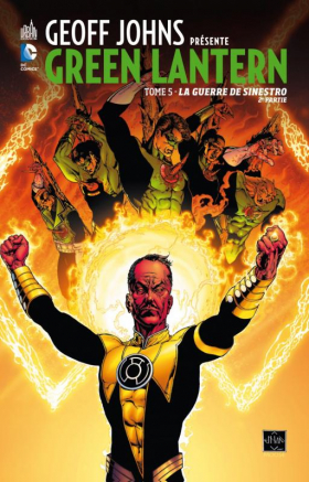 couverture comic La guerre de Sinestro - 2ème partie