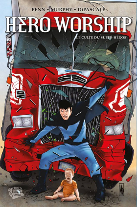 couverture comic Le culte du super-héros