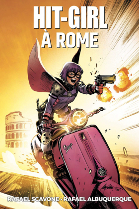 couverture comic Hit-Girl à Rome