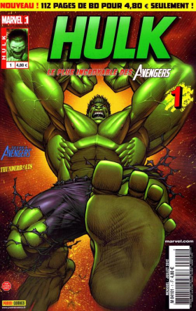 couverture comic Hulk contre Banner (kiosque)