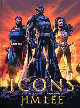 couverture comic L&#039;univers de DC Comics et Wildstorm de Jim Lee