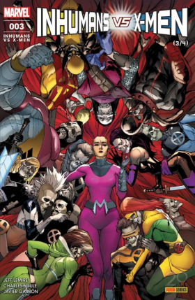 couverture comic Inhumans vs X-Men T3