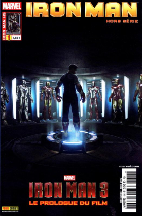 couverture comics Iron Man 3 : prélude (kiosque)