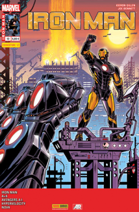 couverture comics Iron Metropolitan (kiosque)