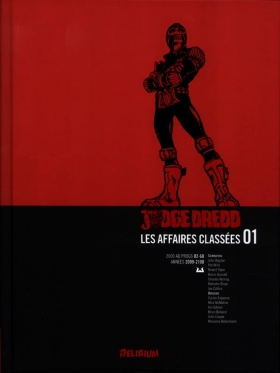 couverture comics Judge Dredd - Affaires Classées T1