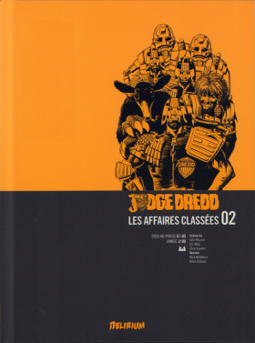 couverture comics Judge Dredd - Affaires Classées T2