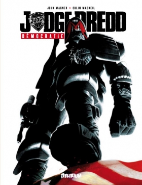couverture comics Judge Dredd - Démocratie