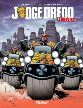 couverture comics Judge Dredd Origines