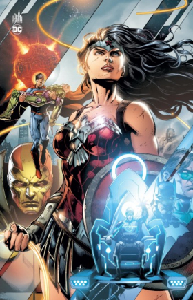couverture comic Justice League - La guerre de Darkseid
