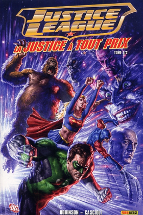 couverture comic Justice League - La justice à tout prix T1