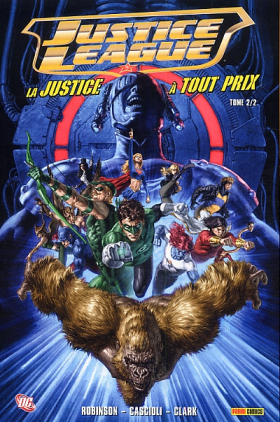 couverture comics Justice League - La justice à tout prix T2