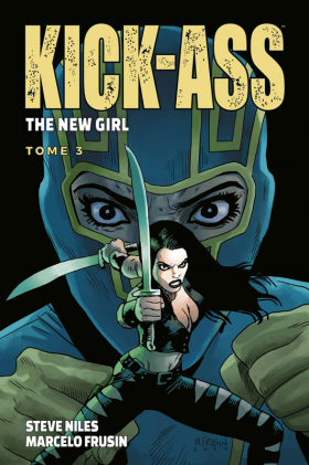 couverture comics Kick Ass The new girl  T3