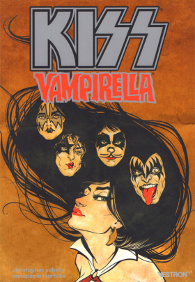 couverture comics Kiss Vampirella