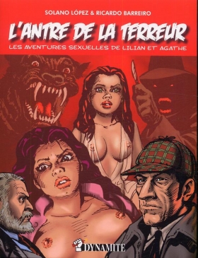 couverture comics L' Antre de la terreur