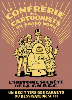 couverture comic La Confrérie des cartoonists du Grand Nord
