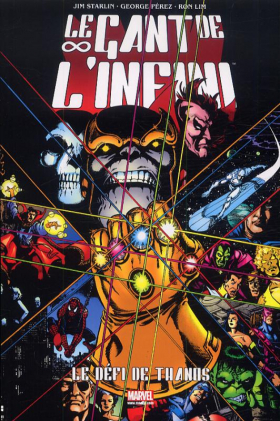 couverture comics Le défi de Thanos (intégrale)
