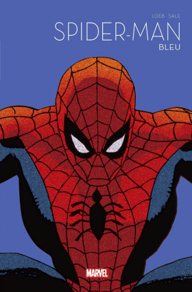 couverture comics Spider-Man bleu