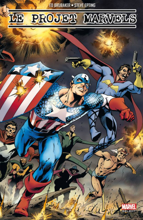 couverture comics La naissance des super-héros