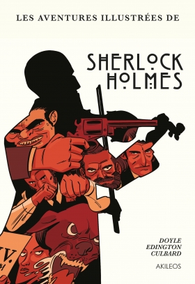 couverture comics Les aventures illustrées de Sherlock Holmes