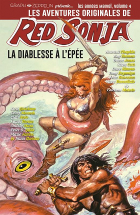 couverture comic Les  aventures originales de Red Sonja  T4