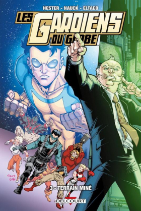couverture comic Terrain miné