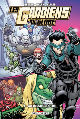 couverture comic Au-dessus des Lois