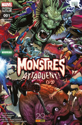 couverture comic Les Monstres Attaquent ! T1