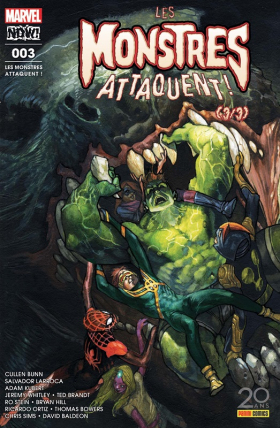 couverture comic Les Monstres Attaquent ! T3