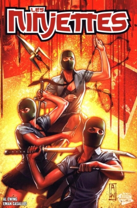 couverture comic Les Ninjettes