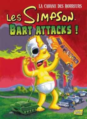 couverture comics Bart attacks !