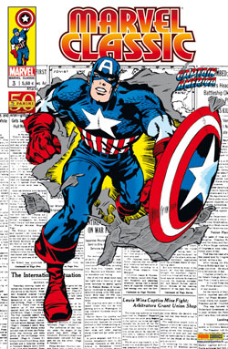 couverture comic Captain America (kiosque)