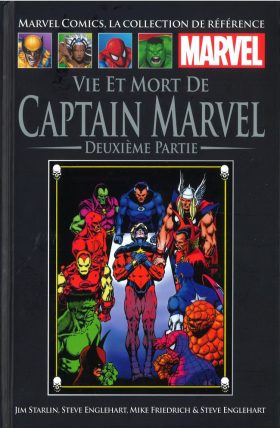couverture comic Vie et mort de Captain Marvel - 2ème partie