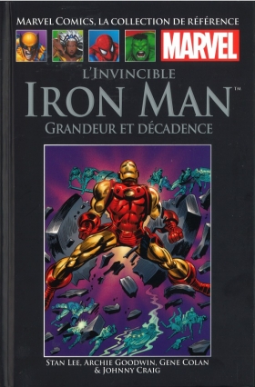 couverture comic L&#039;invincible Iron Man - Grandeur et décadence