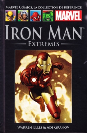 couverture comics Iron Man - Extremis