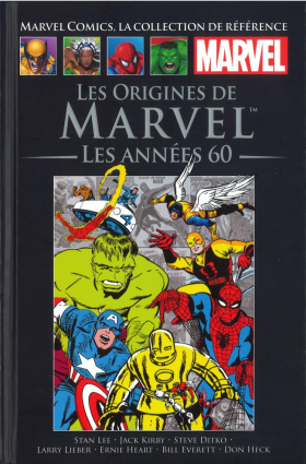 couverture comics Les origines de Marvel - Les années 60
