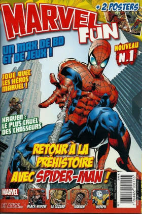 couverture comic Retour à la préhistoire avec Spider-Man ! (kiosque)