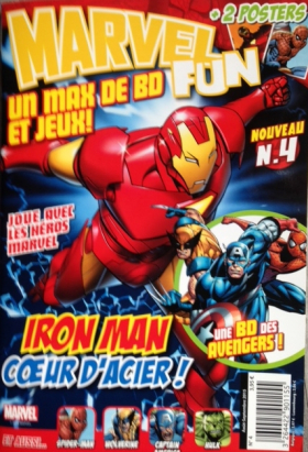 couverture comic Iron Man cœur d'acier ! (kiosque)
