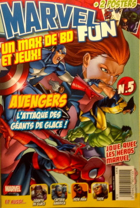 couverture comic Avengers : l&#039;attaque des géants de glace ! (kiosque)