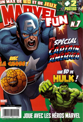 couverture comic Spécial Captain America